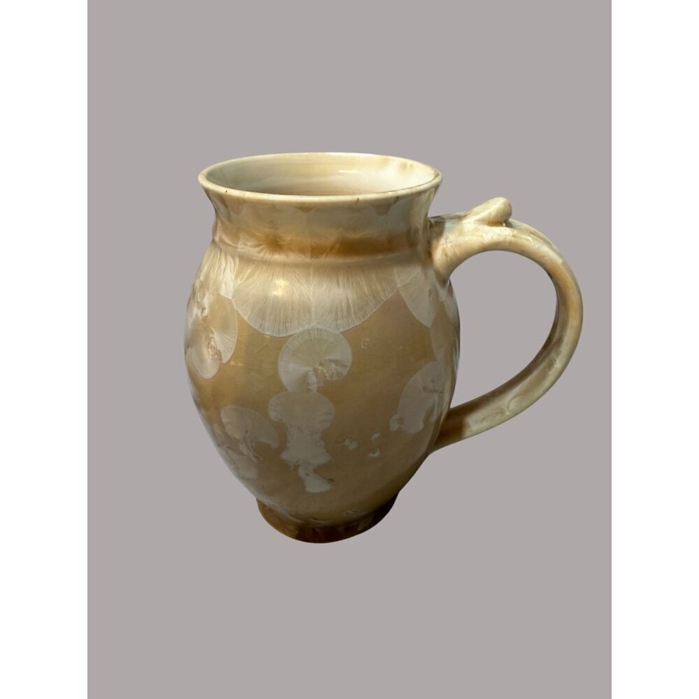 Soyoon Ahn crystalline glaze pottery mug handmade art piece collectible - Picture 2 of 8